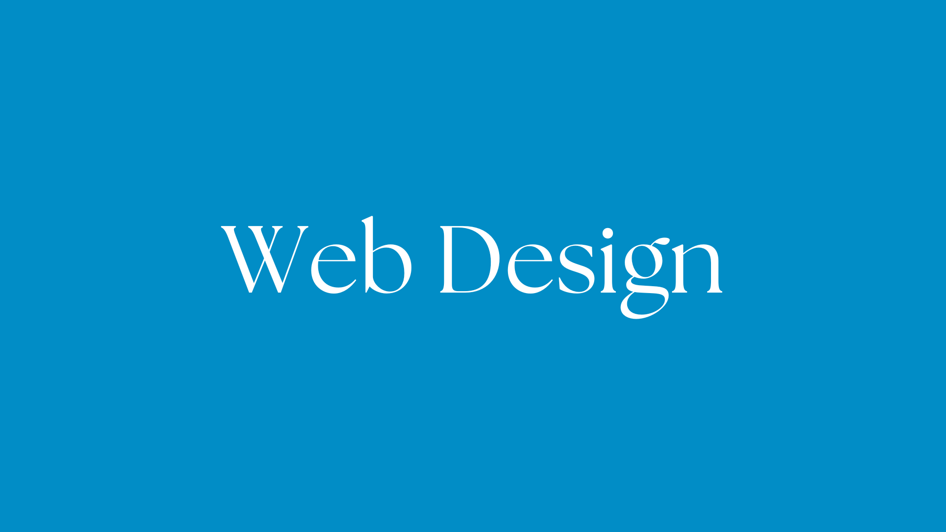 Web Design